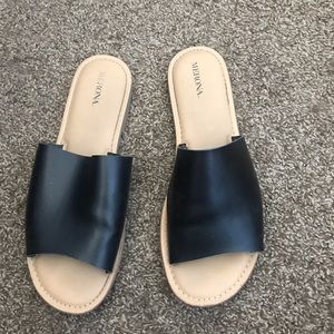 Black sandals
